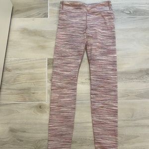 Athleta girl size 14 space dye chit chat tights and headband